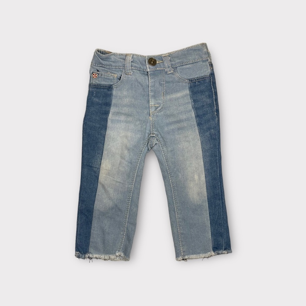 Hudson Jeans 2 Tone Denim Pull On Jeans